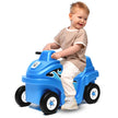 Lifelong Cuppy Coaster Ride-On Car for Kids | 4-Wheel Push Car for Toddlers 1+ Years | Durable, Safe & Fun Indoor-Outdoor Toy Car (35kg Capacity, Blue)