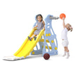 Lifelong Cuppy Penguin Kids Slide with Basketball Hoop for Indoor & Outdoor Play