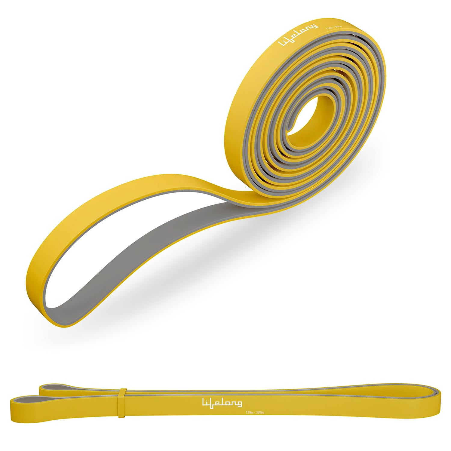 Lifelong Natural Rubber Resistance Band for Workout | 7 to 16 KG: Extra Light