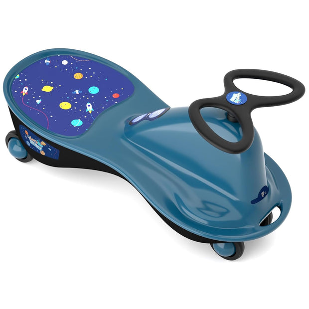 Lifelong Cuppy Swing Car for Kids (2–5 Years) – Twist & Turn Ride-On Toy, Sturdy Push Ride with 50kg+ Capacity, Indoor & Outdoor Use, DIY Sticker