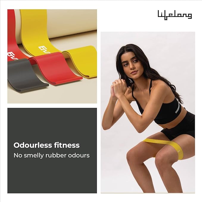 Mini Resistance Bands Set of 3 – Medium to Extra Heavy Strength (10–20kg)