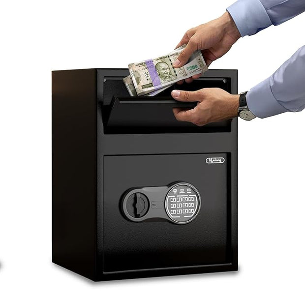 Lifelong 56L Digital Safe Locker Ã¢â‚¬â€œ Home & Office Tijori with Keypad, Keys & 1 Yr Warranty (Black)