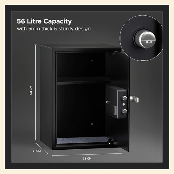 56L Fingerprint Digital Safe Locker