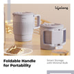 Lifelong Electric Kettle 0.8 Litre | 600W Kettle with Double Wall & Cool Touch Body