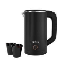 Lifelong Electric Kettle 0.8 Litre with 2 Cups | 600W Stainless Steel Kettle