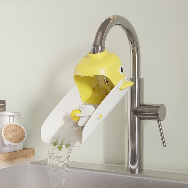 Lifelong Cuppy Baby Faucet Extender for Kids | Silicone Tap Extender for Wash Basin & Sink | Easy Hand Washing Tool for Toddlers | Flexible & Safe Water Spout Extension for 2+ Years
