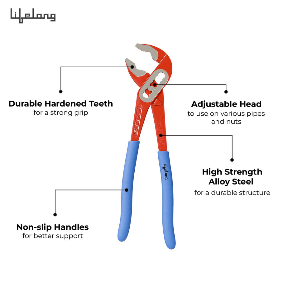 Lifelong Box Joint Plier | Heavy Duty Cutting Plier & Wire Cutter for Home Use