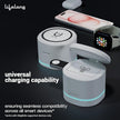 Chargeup 3-in-1 Foldable MagSafe Wireless Charger – 23W Fast Charging (White)