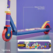 Foldable Kids Scooter with Adjustable Height – 3+ Years, 50kg Capacity (Multicolour)