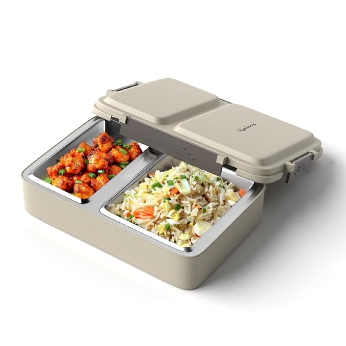 700ml 2 Compartment Leak-Proof Lunch Box