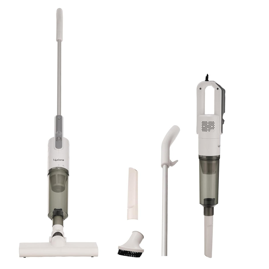 Lifelong 2-in-1 Handheld & Stick Vacuum Cleaner | 14KPA Suction