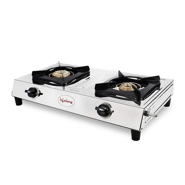 2-Burner Manual Ignition Gas Stove