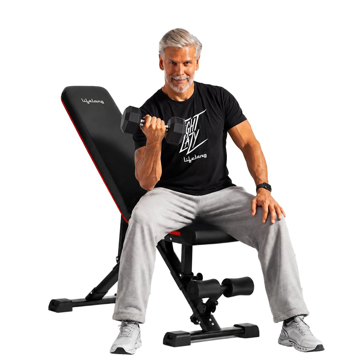Strong Adjustable Foldable Gym Bench