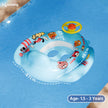 Lifelong Swimming Tube Inflatable Swim Ring Pool Float Aid Baby Seat Safe Anti-flip (Blue)