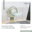 Lifelong Portable USB Fan with 3 Speeds | Up to 5-hours Battery Backup