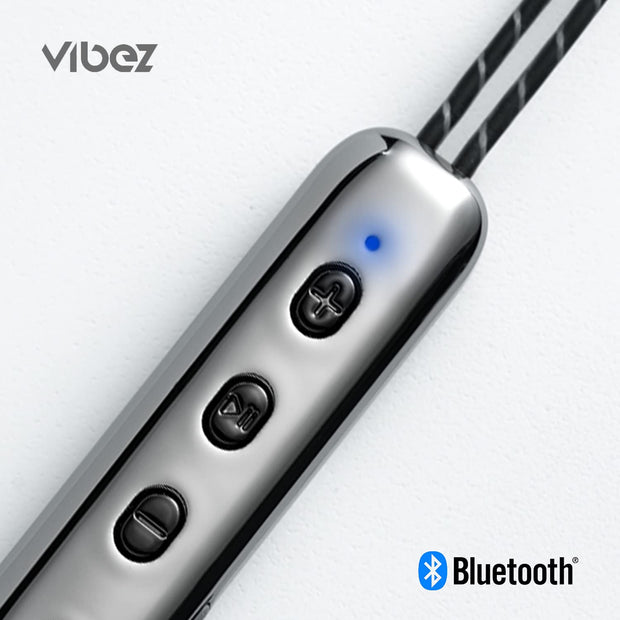 Vibez by Lifelong Wireless Earphones with Necklace Design| Wireless in Ear Earphones with Upto 10 Hours Playback IPX4