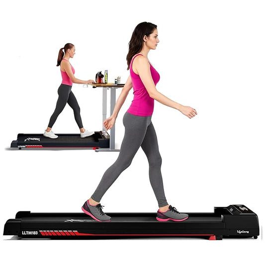 Lifelong Walking Pad Treadmill – 3HP Motor, Incline, Foldable, 110Kg (LLTM183)