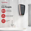 Lifelong 5L Instant Water Heater – 3000W Geyser with 4 Safety Levels & Steel Tank