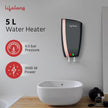 Lifelong 5L Instant Water Heater – 3000W Geyser with 4 Safety Levels & Steel Tank