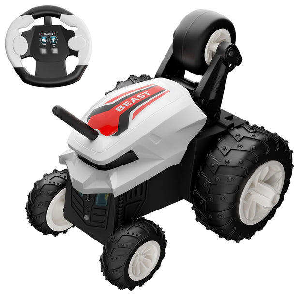 Lifelong Turbo 4x4 RC Stunt Car with Rolling Spins & Type-C Rechargeable Battery
