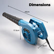 Lifelong Blower for Cleaning | 550W, 14000 RPM Copper Motor, 3.6 m³/min Airflow
