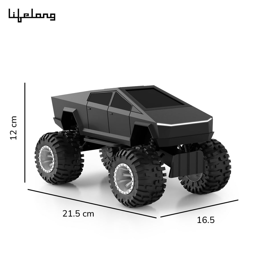 Lifelong Cuppy Cyberon RC Off Road Truck with Turbo Speed & LED Lights