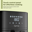 Lifelong 4.2 Litre Digital Air Fryer | Detachable Handle, Touch Control & Non-Stick Basket