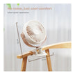 Lifelong Portable USB Fan with 3 Speeds | Up to 5-hours Battery Backup