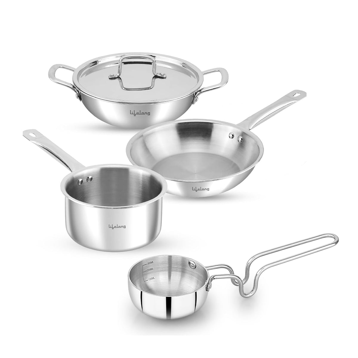 Triply 5-Piece Cookware Set