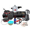 Lifelong Kitchen Combo Set – 3 Burner Stove, Cookware, Mixer, Kettle & More