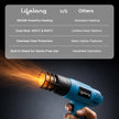 Lifelong 1800W Heat Gun Machine, Dual Temperature Hot Air Gun for DIY Tasks