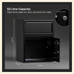 Lifelong 56L Digital Safe Locker Ã¢â‚¬â€œ Home & Office Tijori with Keypad, Keys & 1 Yr Warranty (Black)