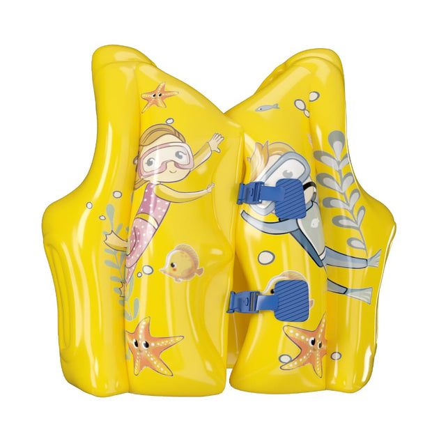 Lifelong Beginner Swim Vest Jacket for Kids Swimming Life Jacket( Blue)