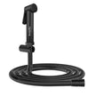 Bathroom Jet Spray – High Pressure Health Faucet with Hose & Wall Hook (Black)