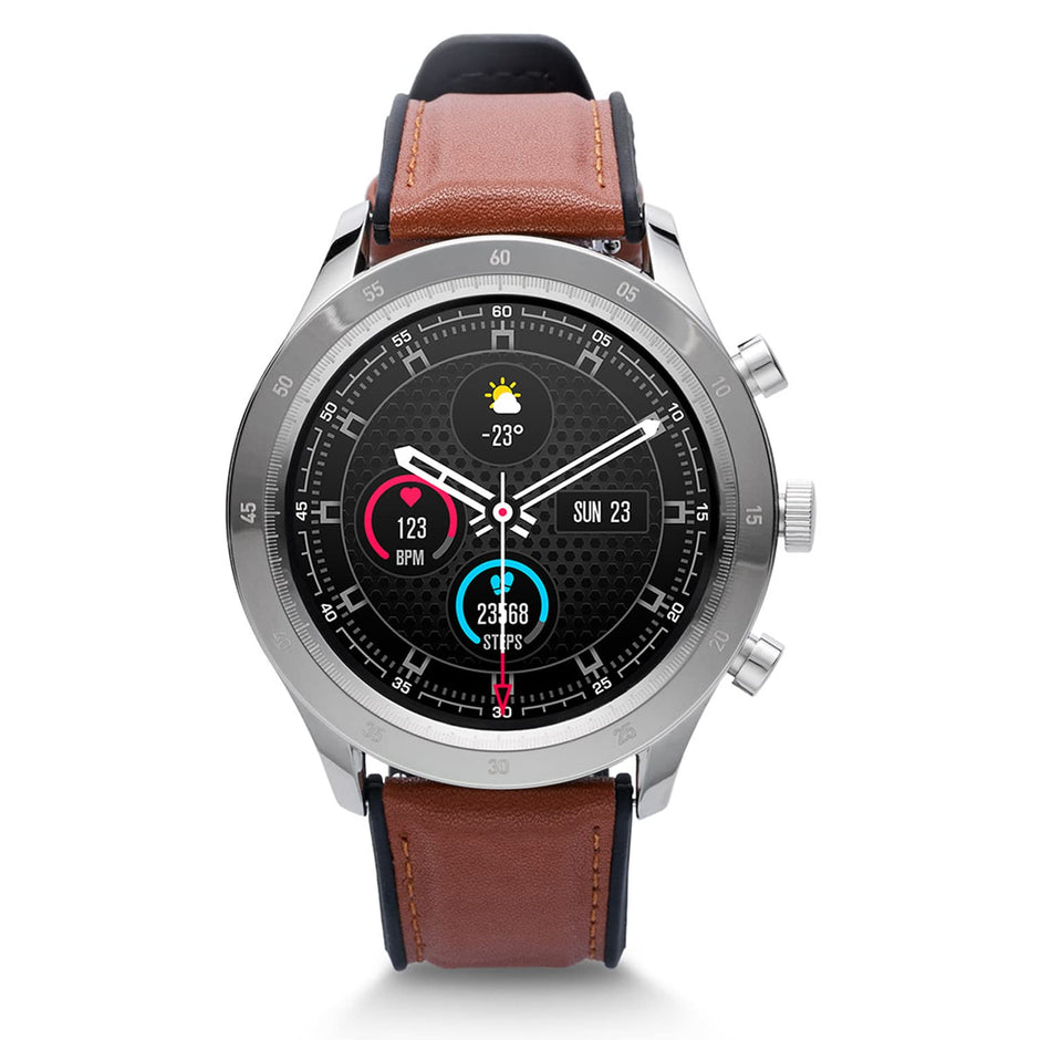 Vibez by Lifelong Urbane Smartwatch-1.32" HD Display-24x7 Heart Rate & Blood Oxygen
