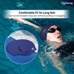 Lifelong Unisex-Adult Swim Cap| Silicone Ear Guard Cap for Men & Women