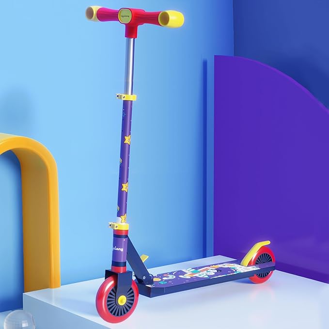 3-Wheel Foldable Kids Kick Scooter