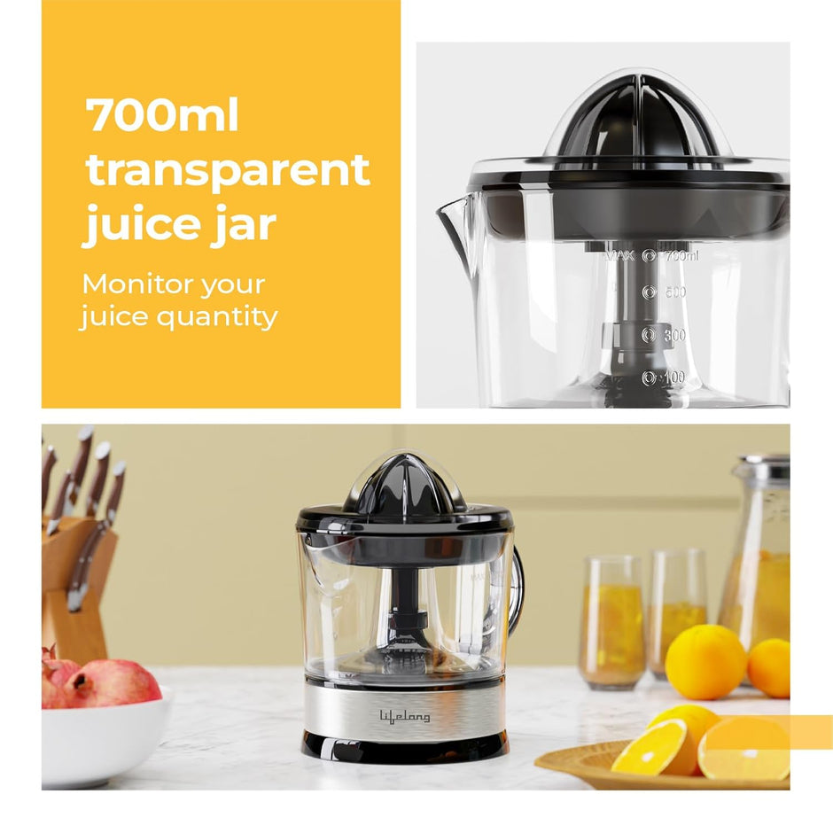 Lifelong Electric Citrus Juicer | 700 ml