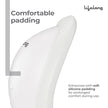 Lifelong Cricket Abdominal Guard for Men | High-Impact Resistant ABS Plastic
