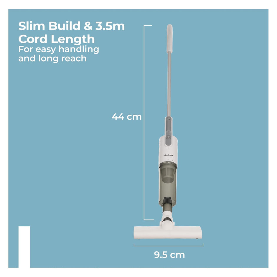 Lifelong 2-in-1 Handheld & Stick Vacuum Cleaner | 14KPA Suction
