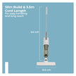 Lifelong 2-in-1 Handheld & Stick Vacuum Cleaner | 14KPA Suction