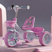 Kids Trike Cycle 2–5 Years – Baby Tricycle with Bell & Basket, 30Kg Capacity (Pink & Lavender)