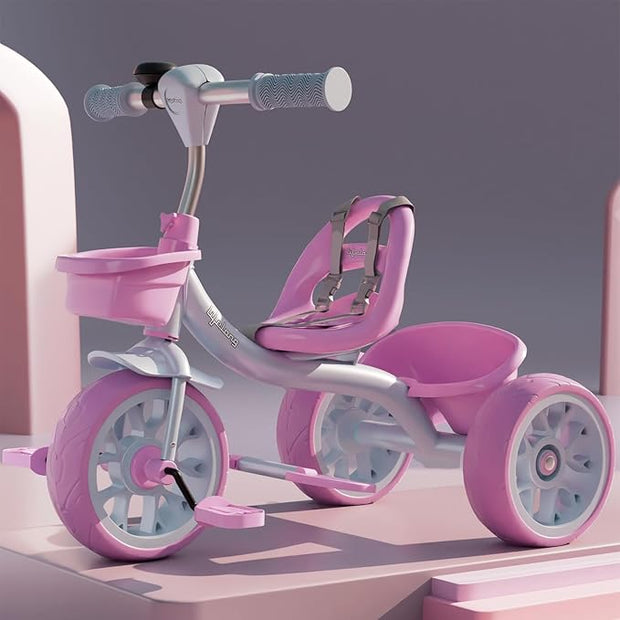 Kids Tricycle with Bell and Basket