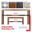Lifelong Pull Up Bar for Home| Adjustable 62–100 cm Doorway Pull Up Bar For Home Gym Equipment |No Drill Installation |100kg Capacity, Anti-Slip Lock, Foam Grip Handles |Gym Equipment for Home Workout
