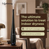 Lifelong Cool Mist Ultrasonic Humidifier for Room Moisture 5.5L |Top Fill Aromatic Air Diffuser for Home, Office, Bedroom, Living Room | 35dB, 360° Nozzle, Adjustable Mist, Auto Shut Off, 8Hr