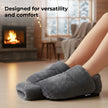 Lifelong Feet Warmer with 2000 ml Hot Water Bottle | Hot Water Bag for Pain Relief & Aching Feet | Also for Period Cramp & Multipurpose Usage | Heated Slippers Pad for Warmth & Comfort