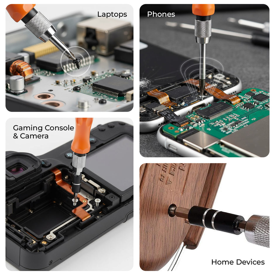 Lifelong 32-in-1 Precision Screwdriver Bits Set for Easy Repairs at Home