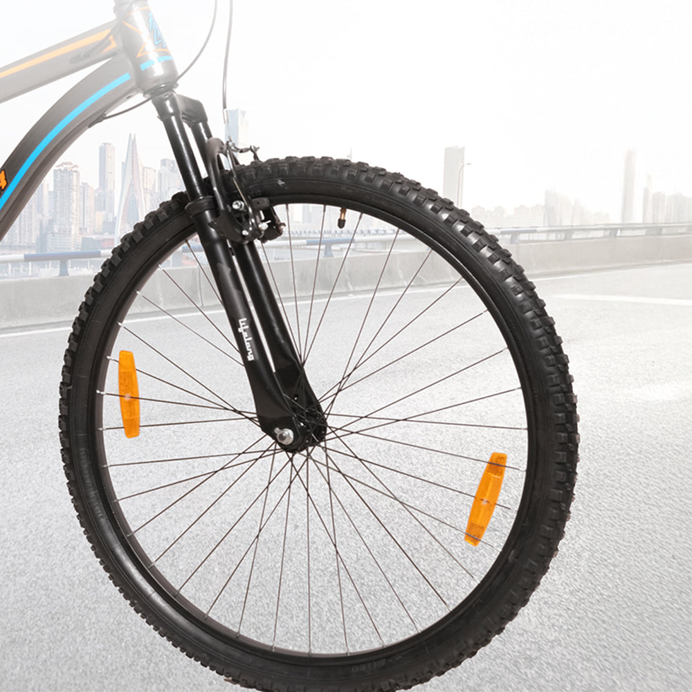 Cycle for Adults - MTB 27.5T Gear Cycle, 7 Speed Mountain Bike with V- Brakes - Lightweight, Bicycle for Men and Women Rider Height 5'5