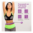 Lifelong Hula Hoop Massager for Weight Loss | Fat Burning, Toning & Fitness Equipment for Adults & Women | 360 Degree Waist Fitness for Home Use | 24 Knots Adjustable Size with Gravity Ball