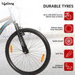 Lifelong Cycle for Men & Women,26T MTB Cycle Multi Speed 7,Speed Bicycle,V Brake Cycle,Front Suspension Fork,Mountain Bike Ideal for 13+ Years + Adults Upto Height 5.2